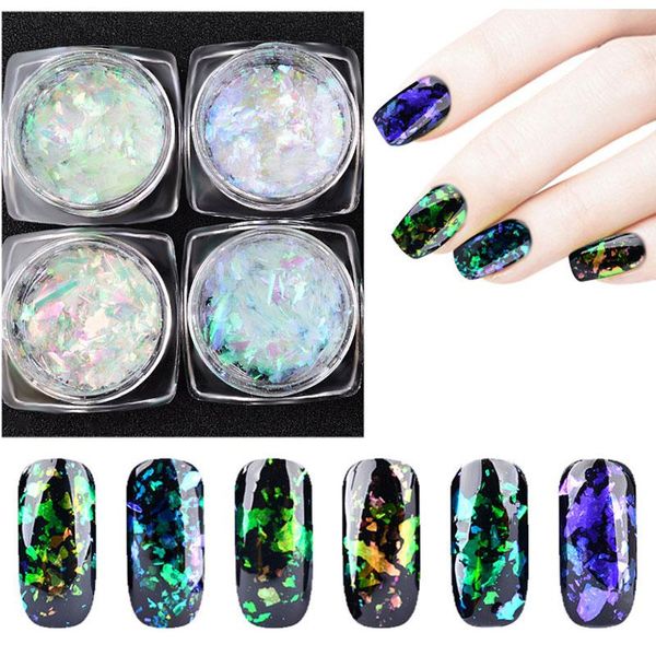 nail glitter 1box chameleon ice crystal patch holographic sequins rinbow yunjin powder laser dust dazzling manicure decorations, Silver;gold
nail glitter 1box chameleon ice crystal patch holographic sequins rinbow yunjin powder laser dust dazzling manicure decorations, Silver;gold