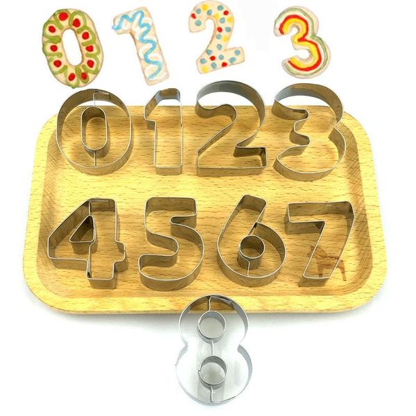 baking & pastry tools 9pcs/set sugarcraft biscuit bakeware stainless steel 0-8 number shape fondant cutter cake mold
baking & pastry tools 9pcs/set sugarcraft biscuit bakeware stainless steel 0-8 number shape fondant cutter cake mold