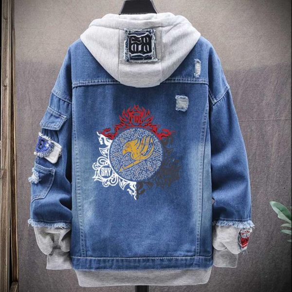 men's jackets japan anime fairy tail with print jean vintage oversize denim jacket thicken windproof men autumn winter couple clothes, Black;brown
men's jackets japan anime fairy tail with print jean vintage oversize denim jacket thicken windproof men autumn winter couple clothes, Black;brown