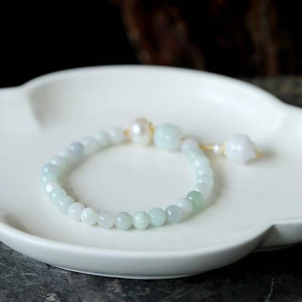 creative natural freshwater pearl face jade flower bracelet classical minimalist style valentine's day gift hand jewelry storage bags
creative natural freshwater pearl face jade flower bracelet classical minimalist style valentine's day gift hand jewelry storage bags