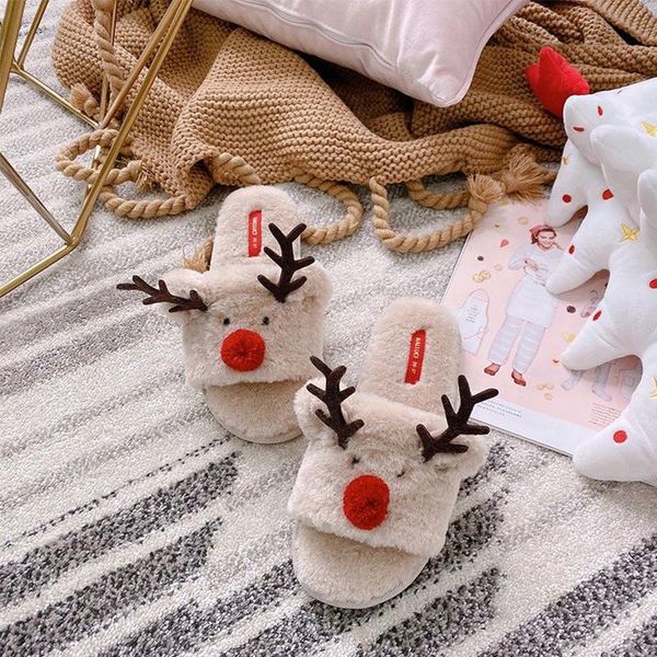 slippers cute christmas elk warm velvet soft women slipers winter indoor non-slipe bedroom xmas deer shoes female size 36-39 na6h, Black
slippers cute christmas elk warm velvet soft women slipers winter indoor non-slipe bedroom xmas deer shoes female size 36-39 na6h, Black