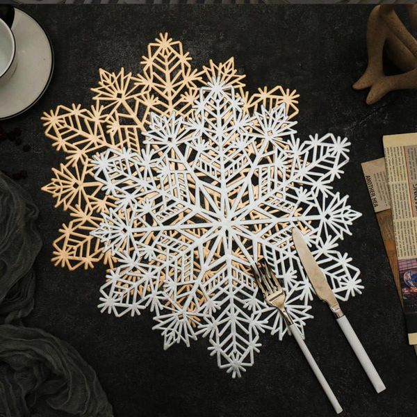mats & pads nordic pvc placemat hollow christmas snowflake dining table xmas insulation pad dish bowl coasters kitchen al home decor
mats & pads nordic pvc placemat hollow christmas snowflake dining table xmas insulation pad dish bowl coasters kitchen al home decor