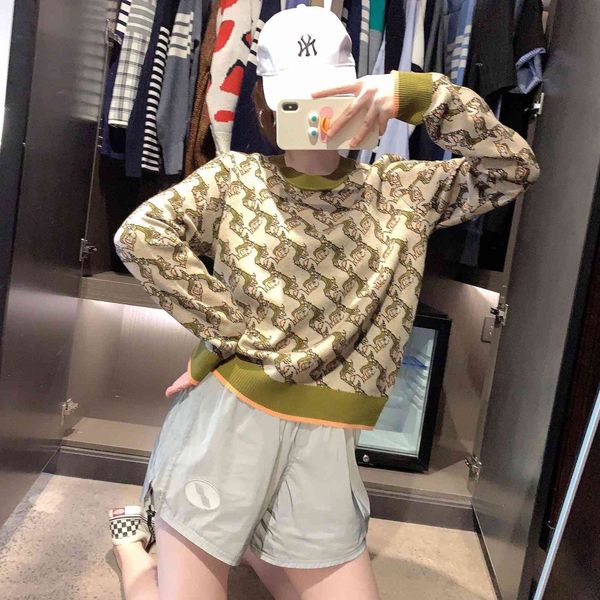 2020 early autumn new korean round neck versatile pattern pullover wool long sleeve sweater women, White;black
2020 early autumn new korean round neck versatile pattern pullover wool long sleeve sweater women, White;black