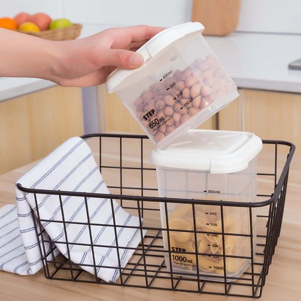 storage bottles & jars household square plastic sealed can kitchen snack box transparent food canister keep fresh container organizer
storage bottles & jars household square plastic sealed can kitchen snack box transparent food canister keep fresh container organizer