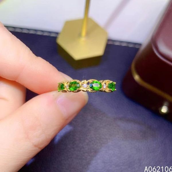 cluster rings 925 pure silver chinese style natural diopside women's classic trendy fresh adjustable gem row ring fine jewelry support, Golden;silver
cluster rings 925 pure silver chinese style natural diopside women's classic trendy fresh adjustable gem row ring fine jewelry support, Golden;silver