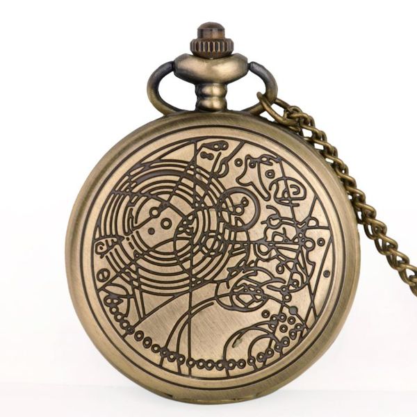 pocket watches antique quartz watch necklace men women pendant clock complex geometric pattern bronze gift reloj, Slivery;golden
pocket watches antique quartz watch necklace men women pendant clock complex geometric pattern bronze gift reloj, Slivery;golden