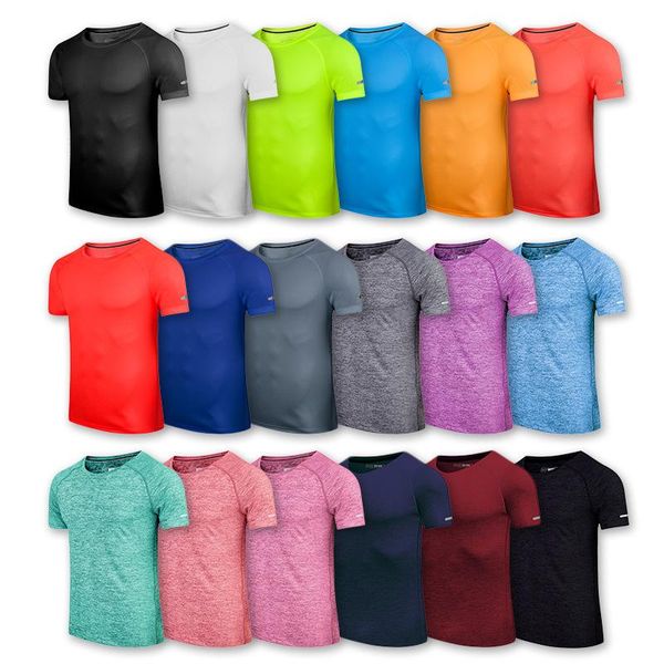 running jerseys men kids women workout t shirts quick dry elastic short sleeve outdoor training sportswear breathable bodybuilding shirt, Black;blue
running jerseys men kids women workout t shirts quick dry elastic short sleeve outdoor training sportswear breathable bodybuilding shirt, Black;blue