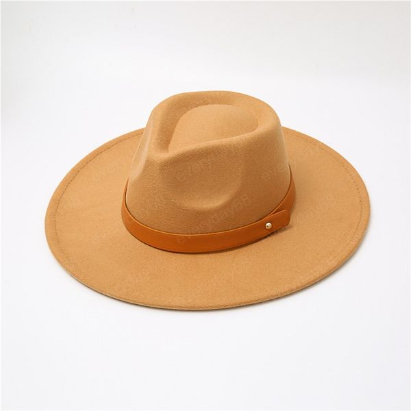 autumn winter men's fedoras women's felt wide brim hat ladies sombrero jazz male bowler hat outdoor vintage hats large size, Blue;gray
autumn winter men's fedoras women's felt wide brim hat ladies sombrero jazz male bowler hat outdoor vintage hats large size, Blue;gray