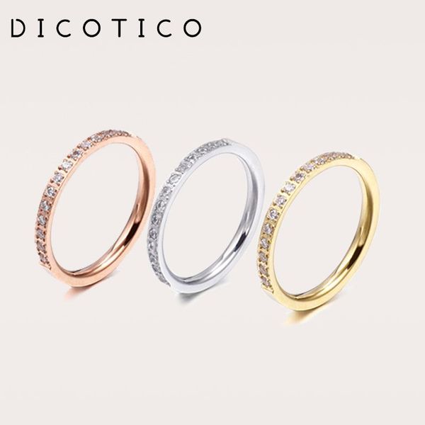 cluster rings dicotico fashion femme anneaux bijoux tri-color stainless steel zircon mini for women wedding bands jewelry 2021, Golden;silver
cluster rings dicotico fashion femme anneaux bijoux tri-color stainless steel zircon mini for women wedding bands jewelry 2021, Golden;silver