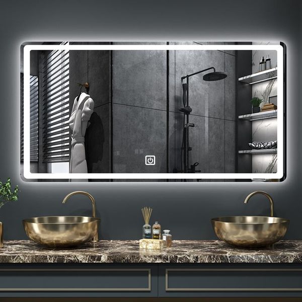 mirrors rectangular smart demist bathroom mirror 3 color adjustable led multifunction light with bluetooth brightness sensory switch
mirrors rectangular smart demist bathroom mirror 3 color adjustable led multifunction light with bluetooth brightness sensory switch