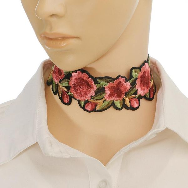 chokers fashion embroidery neck chain european version elements personality saffron bouquet necklace jewelry, Golden;silver
chokers fashion embroidery neck chain european version elements personality saffron bouquet necklace jewelry, Golden;silver