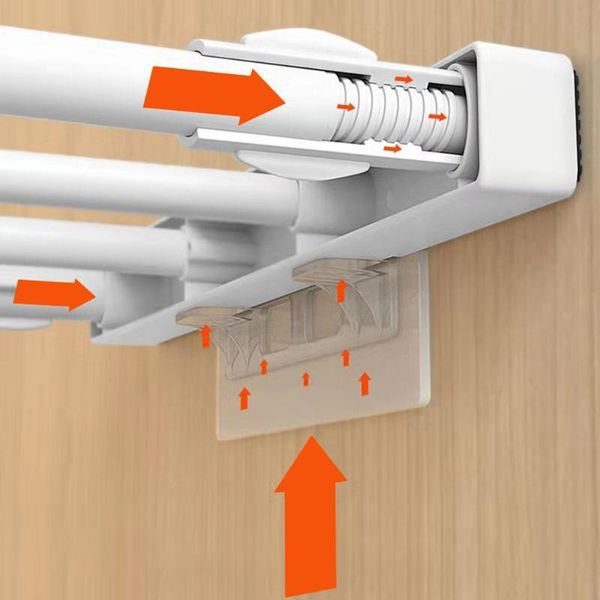 hooks & rails 4/8pcs adhesive shelf support pegs drill nail holder closet cabinet clips wall hanger organizer
hooks & rails 4/8pcs adhesive shelf support pegs drill nail holder closet cabinet clips wall hanger organizer
