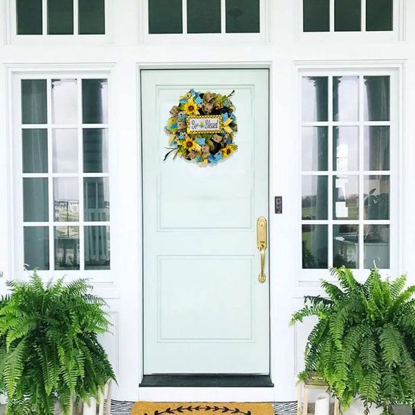 decorative flowers & wreaths simulation leaf bee sunflowerwreath artificial garland hanging pendants wedding spring decoration home accessor
decorative flowers & wreaths simulation leaf bee sunflowerwreath artificial garland hanging pendants wedding spring decoration home accessor
