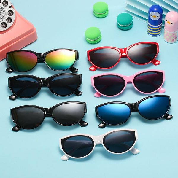 sunglasses 2021 kids brand fashion cat eye children boy girl round goggles baby travel glasses uv400, Blue
sunglasses 2021 kids brand fashion cat eye children boy girl round goggles baby travel glasses uv400, Blue