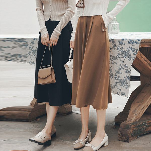 skirts 2021 spring and summer a-line mid length elastic pleated women's high waist thin skirt, Black
skirts 2021 spring and summer a-line mid length elastic pleated women's high waist thin skirt, Black