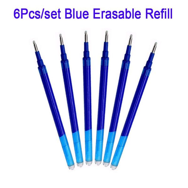 6pcs/set 0.7mm erasable gel pen refill replacement office writing stationery accessories black blue red green ink pens
6pcs/set 0.7mm erasable gel pen refill replacement office writing stationery accessories black blue red green ink pens