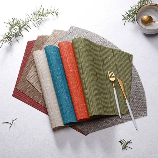 mats & pads ch- pvc bamboo placemat for european style dining table non-slip mat anti-skid heat-insulation kitchen accessories
mats & pads ch- pvc bamboo placemat for european style dining table non-slip mat anti-skid heat-insulation kitchen accessories