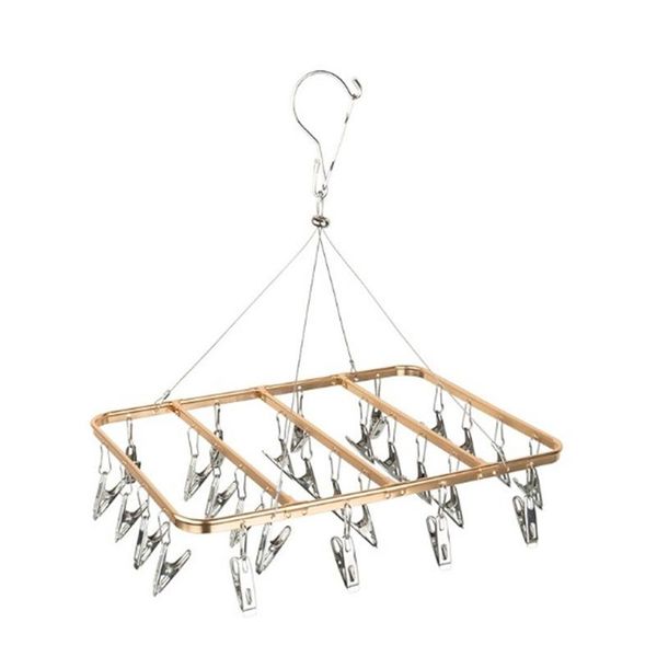hangers & racks 28 clips folding clothes socks dryer hanger portable clothing underwear drying rack holder aluminum stainless steel
hangers & racks 28 clips folding clothes socks dryer hanger portable clothing underwear drying rack holder aluminum stainless steel