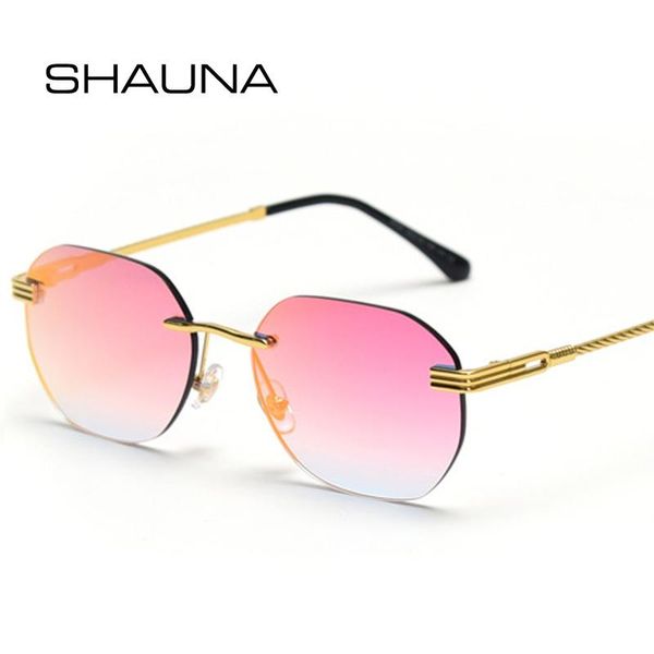 sunglasses shauna retro polygon square women fashion rimless colorful mirror coating gradient sun glasses men shades uv400, White;black
sunglasses shauna retro polygon square women fashion rimless colorful mirror coating gradient sun glasses men shades uv400, White;black