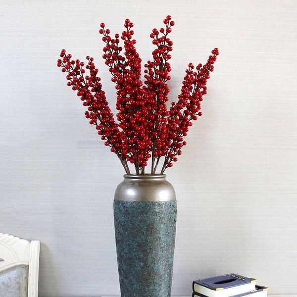 decorative flowers & wreaths artificial flower berry red berries fake year wedding decor branch christmas decoration for home
decorative flowers & wreaths artificial flower berry red berries fake year wedding decor branch christmas decoration for home