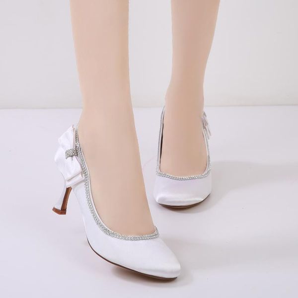 marhermoso pums women wedding shoes for white satin bride reception round toe evening slip-on ladies casual dress, Black
marhermoso pums women wedding shoes for white satin bride reception round toe evening slip-on ladies casual dress, Black