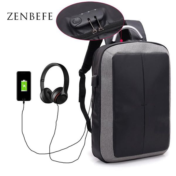 backpack zenbefe multifunction backpacks anti-theft usb charging school bags fit for 15.6 inch lappassword lock travel
backpack zenbefe multifunction backpacks anti-theft usb charging school bags fit for 15.6 inch lappassword lock travel