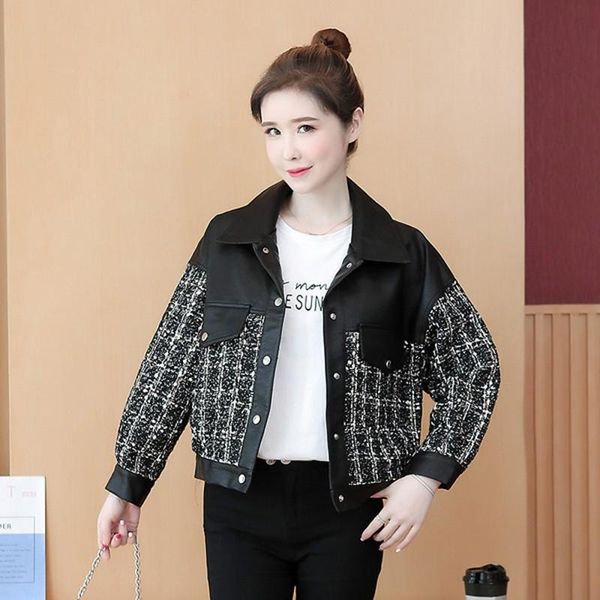 women's trench coats 2021 autumn winter korean street style fashion stitching single-breasted commuter jacket all-match, Tan;black
women's trench coats 2021 autumn winter korean street style fashion stitching single-breasted commuter jacket all-match, Tan;black