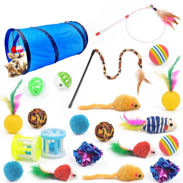 cat toys set funny stick ball feather toy creative assorted interactive play for kittens tease tunnel molar suit
cat toys set funny stick ball feather toy creative assorted interactive play for kittens tease tunnel molar suit