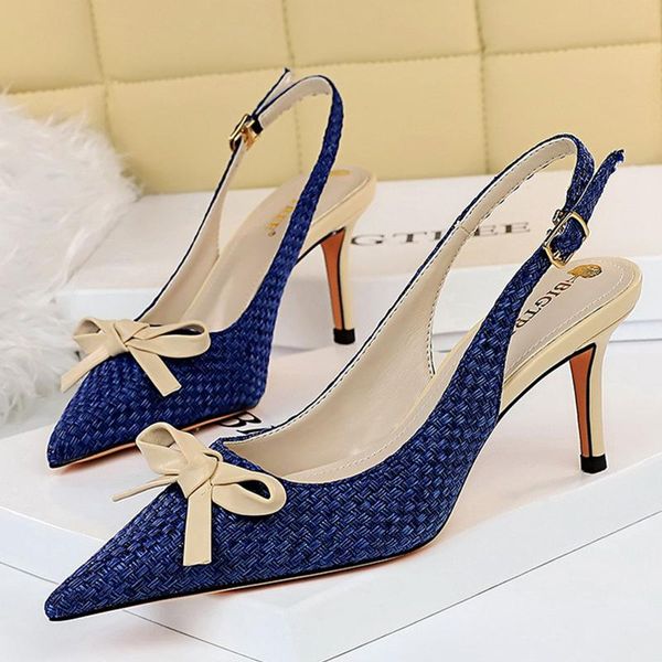 korean style sandals women's summer shoe on heels 7cm butterfly-knot ladies female stiletto elegant pumps for party dress shoes, Black
korean style sandals women's summer shoe on heels 7cm butterfly-knot ladies female stiletto elegant pumps for party dress shoes, Black