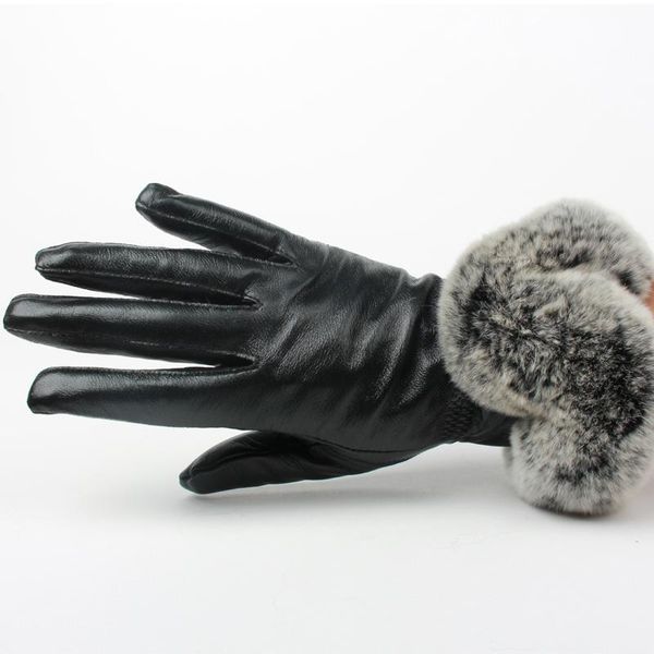 fingerless gloves genuine sheep leather real fur lady winter fashion women warm lamb skin velvet windproof, Blue;gray
fingerless gloves genuine sheep leather real fur lady winter fashion women warm lamb skin velvet windproof, Blue;gray