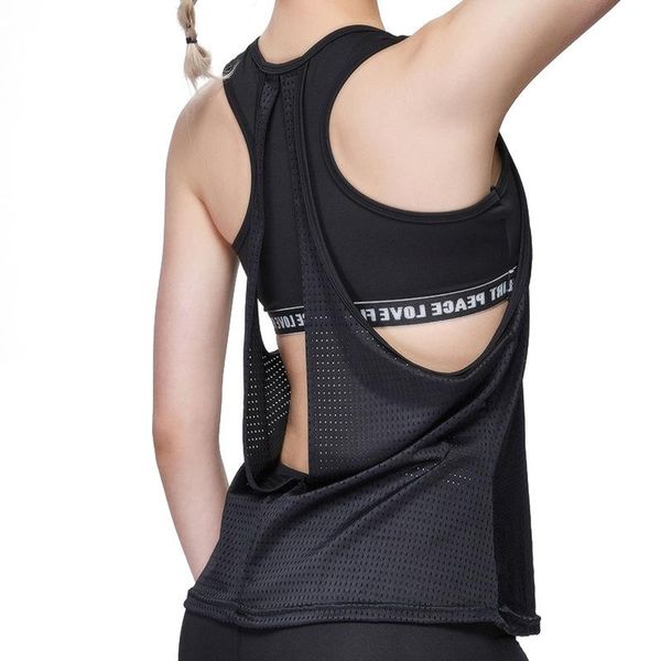 gym clothing women racerback yoga tank sleeveless fitness shirts quick dry athletic running training sports vest workout t shirt, White;black
gym clothing women racerback yoga tank sleeveless fitness shirts quick dry athletic running training sports vest workout t shirt, White;black