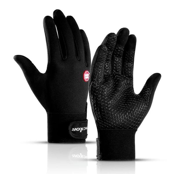 cycling gloves autumn and winter outdoor sports men women waterproof windproof warm riding touch screen zipper ski full finger glove, Black
cycling gloves autumn and winter outdoor sports men women waterproof windproof warm riding touch screen zipper ski full finger glove, Black