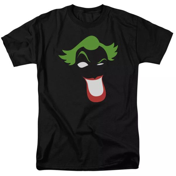 batman joker simplified t-shirt sizes s-3x new, White;black 
batman joker simplified t-shirt sizes s-3x new, White;black