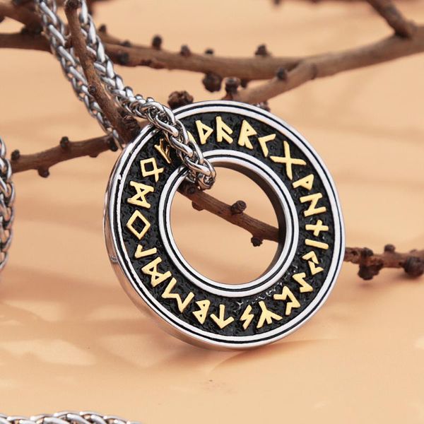 pendant necklaces vintage stainless steel viking odin rune necklace men punk biker jewelry amulet gift wholesale, Silver
pendant necklaces vintage stainless steel viking odin rune necklace men punk biker jewelry amulet gift wholesale, Silver