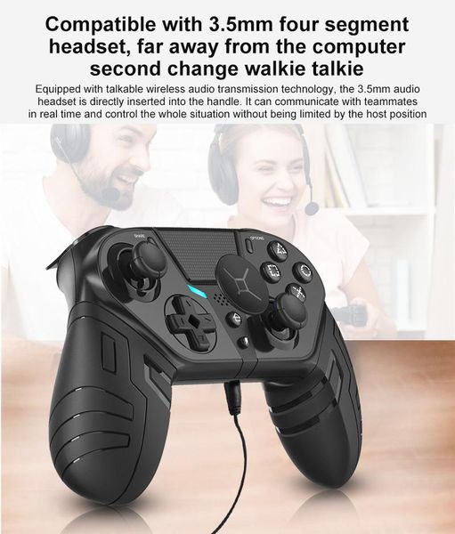 wireless game controller gamepad android joystick joypad for play station4 elite/slim/pro console pc smart tv box controllers & joysticks
wireless game controller gamepad android joystick joypad for play station4 elite/slim/pro console pc smart tv box controllers & joysticks