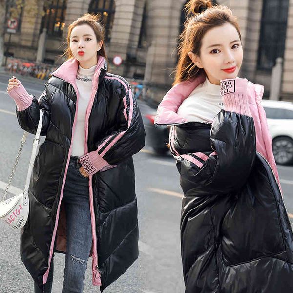 women's fur & faux winter coat 2021 plus size long zipper loose casual fashion striped thicken warm parka cotton jacket female y10, Black
women's fur & faux winter coat 2021 plus size long zipper loose casual fashion striped thicken warm parka cotton jacket female y10, Black
