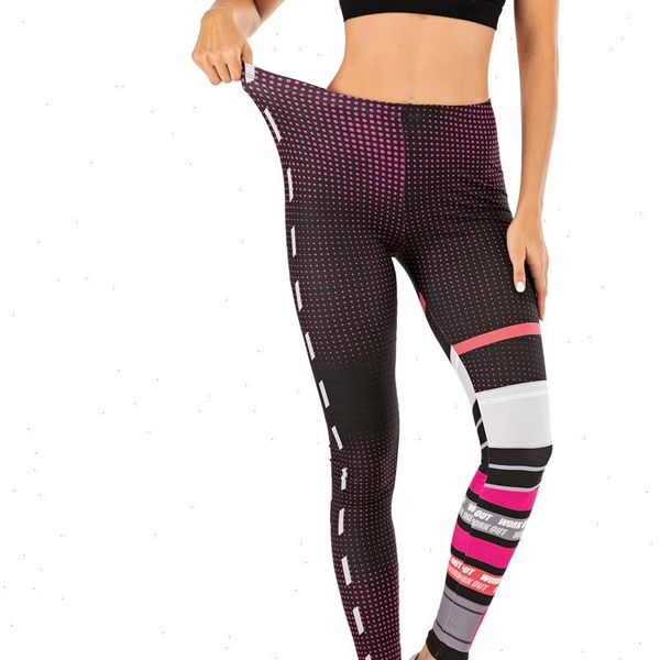 fashion dots stitching printing fitness women leggings leggins slim legins high waist woman pants, Black
fashion dots stitching printing fitness women leggings leggins slim legins high waist woman pants, Black
