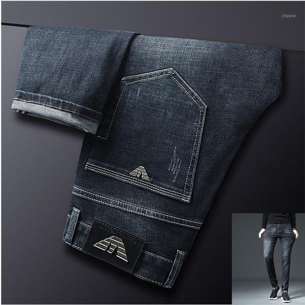 autumn winter men's jeans cotton slim elastic italy eagle fashion business trousers male classic style denim pants, Blue
autumn winter men's jeans cotton slim elastic italy eagle fashion business trousers male classic style denim pants, Blue