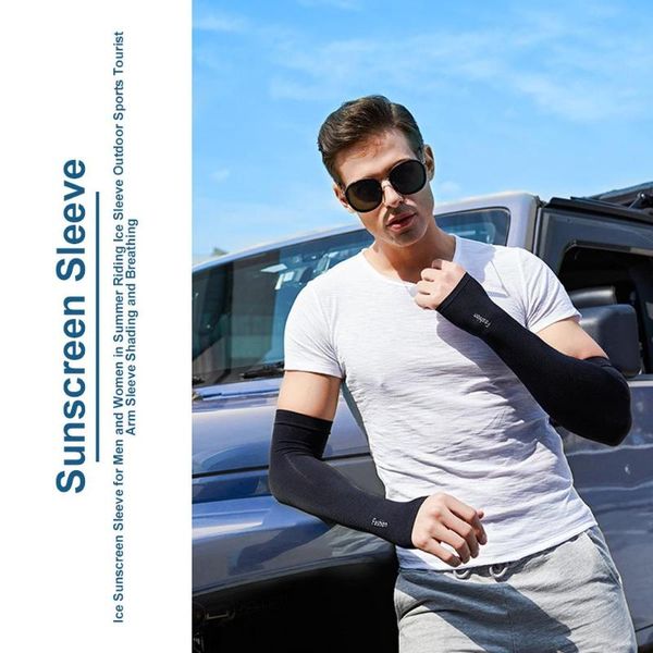 breathable anti-sunburn ice silk sleeve comfortable sunshade outdoor cycling sport arm cuff sportswear accessories elbow & knee pads, Black;gray
breathable anti-sunburn ice silk sleeve comfortable sunshade outdoor cycling sport arm cuff sportswear accessories elbow & knee pads, Black;gray