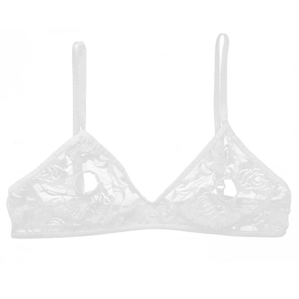 womens lingerie soft lace floral sheer underwear nipple hollow out bralette wire-unlined bra clubwear nightwear gym clothing, White;black
womens lingerie soft lace floral sheer underwear nipple hollow out bralette wire-unlined bra clubwear nightwear gym clothing, White;black