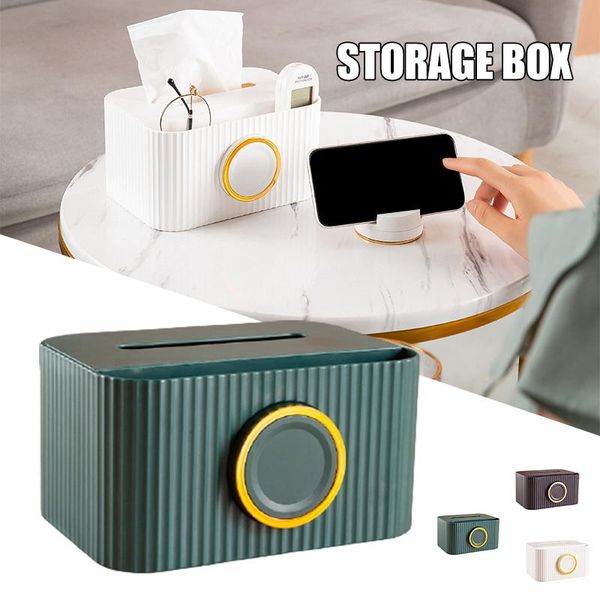 tissue boxes & napkins storage box with phone holder multifunctional household organizer for kitchen living room ornaments
tissue boxes & napkins storage box with phone holder multifunctional household organizer for kitchen living room ornaments