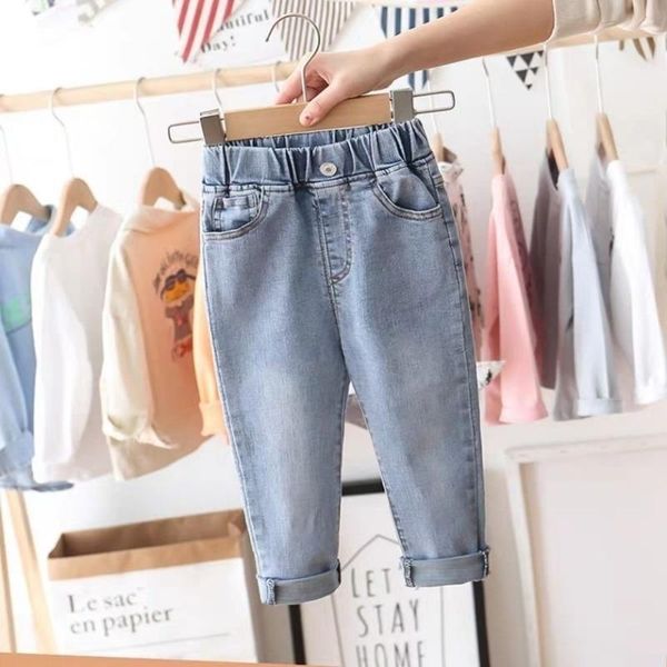 jeans spring autumn toddler boys baby clothes classic pants children denim clothing boy casual bowboy long trousers 3-14y, Blue
jeans spring autumn toddler boys baby clothes classic pants children denim clothing boy casual bowboy long trousers 3-14y, Blue