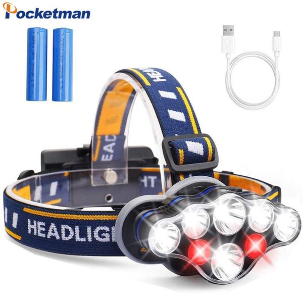 headlamps 8 led headlamp lighting modes waterproof headlight red warning light head front usb rechargeable lamp
headlamps 8 led headlamp lighting modes waterproof headlight red warning light head front usb rechargeable lamp