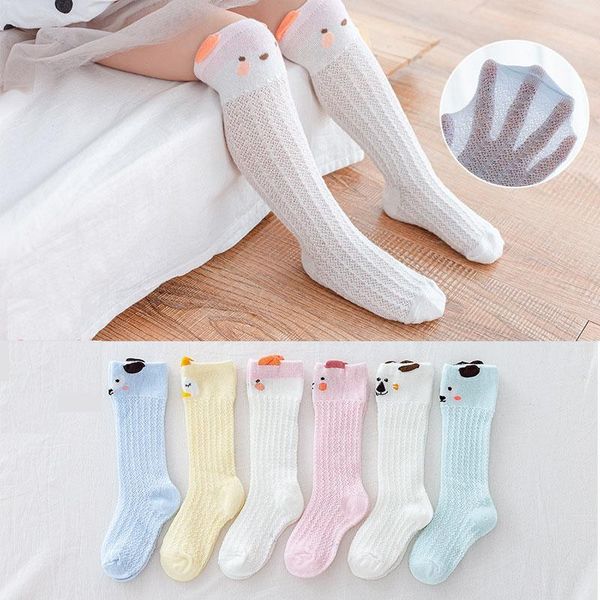 cute cartoon baby socks with ears cotton mesh breathable born knee for boys and girls toddler summer, Pink;yellow
cute cartoon baby socks with ears cotton mesh breathable born knee for boys and girls toddler summer, Pink;yellow