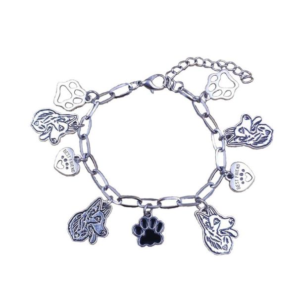 anklets 14 styles summer beach foot jewelry stainless steel dog animal ankle chains antique women men drop a142, Red;blue
anklets 14 styles summer beach foot jewelry stainless steel dog animal ankle chains antique women men drop a142, Red;blue