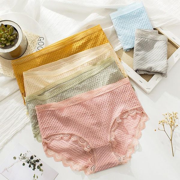 women's panties cotton underwear lace med waist seamless briefs plus size fashion invisible underpants female lingerie, Black;pink
women's panties cotton underwear lace med waist seamless briefs plus size fashion invisible underpants female lingerie, Black;pink