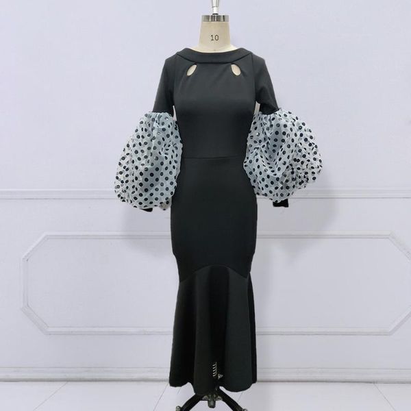 casual dresses 2021 spring autumn black patchwork polka dot puff sleeve long mermaid lady bodycon dress women elegant high waist, Black;gray
casual dresses 2021 spring autumn black patchwork polka dot puff sleeve long mermaid lady bodycon dress women elegant high waist, Black;gray