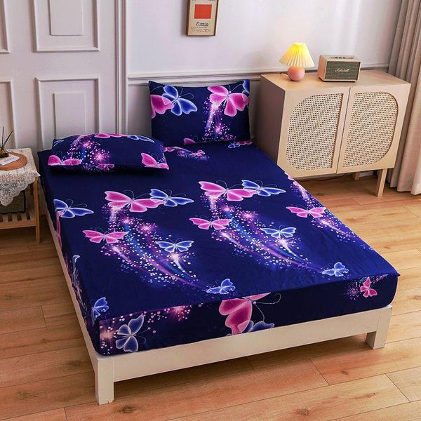 sheets & sets 1pcs butterfly outer space heart feather fitted sheet mattress cover dirt-proof four corners with elastic band bed set
sheets & sets 1pcs butterfly outer space heart feather fitted sheet mattress cover dirt-proof four corners with elastic band bed set
