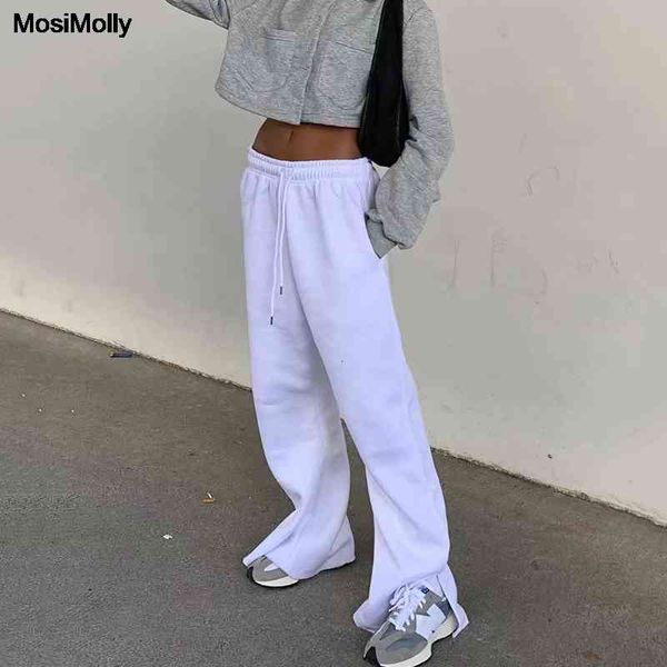 women's pants & capris mosimolly cool lady tracksuit sweat side split baggy loose style long women casual streetwear 6pke, Black;white
women's pants & capris mosimolly cool lady tracksuit sweat side split baggy loose style long women casual streetwear 6pke, Black;white