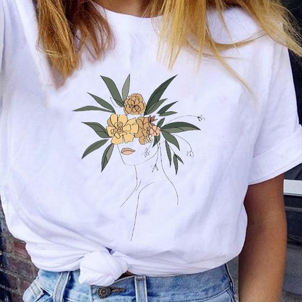 graphic spring summer floral flower women trend style cute fashion 90s girl lady print female clothes tees t shirt, White
graphic spring summer floral flower women trend style cute fashion 90s girl lady print female clothes tees t shirt, White